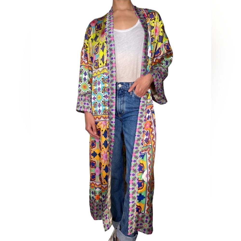 NWT $69 Zara silky duster/robe